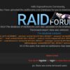 Dữ liệu của Raidforums bị quản trị viên một diễn đàn khác đăng tải. Ảnh chụp màn hình